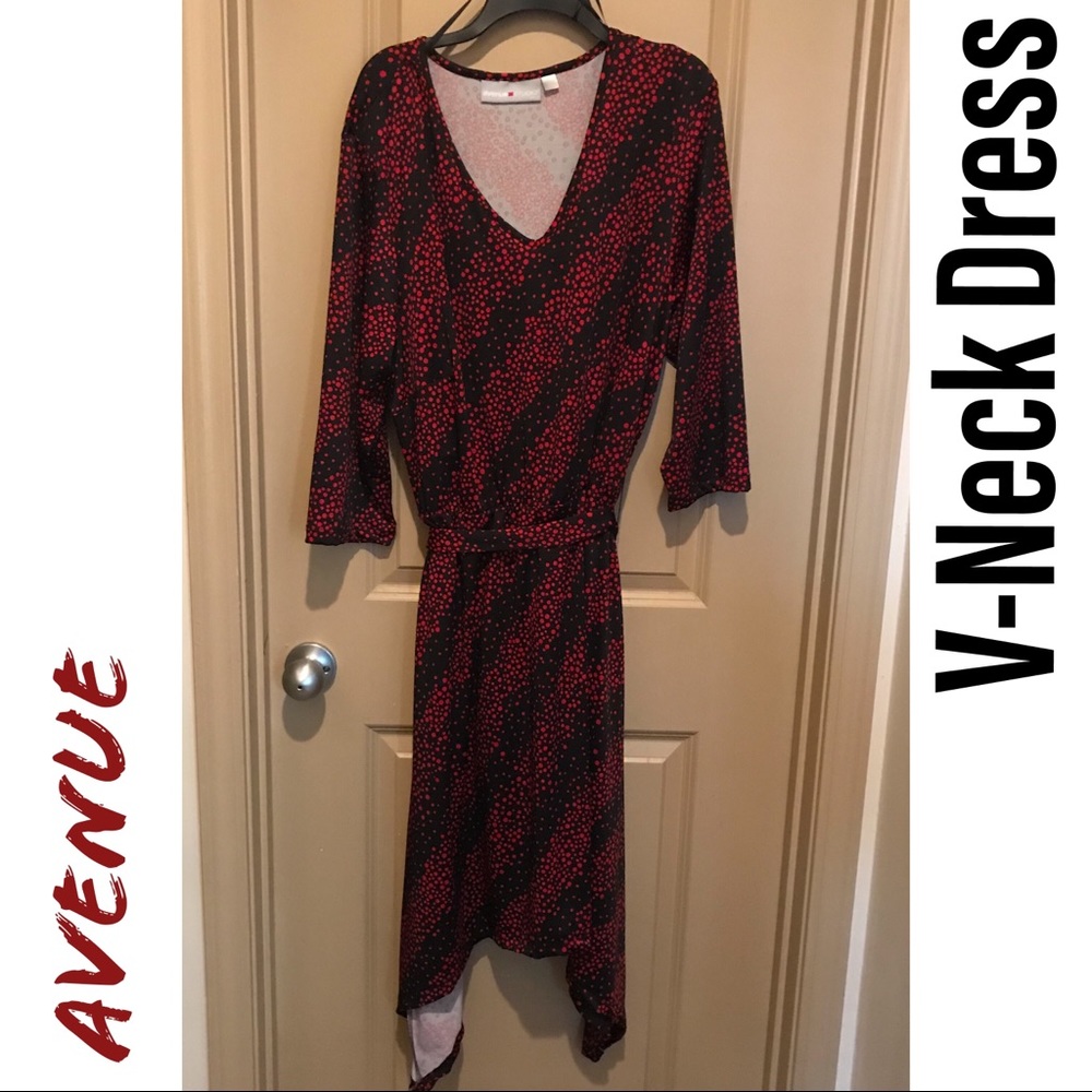 V-neck Dress